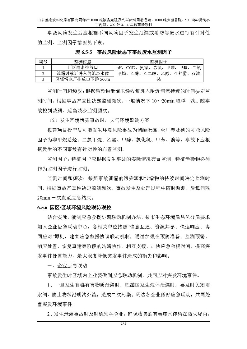 公示版-山东盛宏安华化学有限公司年产1000吨液晶光阻及汽车涂料用着色剂、1000吨大茴香醛、500吨α-溴代-γ-丁内酯、200吨3，4-二氟苯腈项目_237
