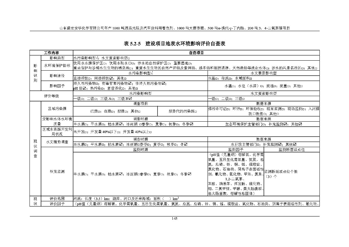 公示版-山东盛宏安华化学有限公司年产1000吨液晶光阻及汽车涂料用着色剂、1000吨大茴香醛、500吨α-溴代-γ-丁内酯、200吨3，4-二氟苯腈项目_150