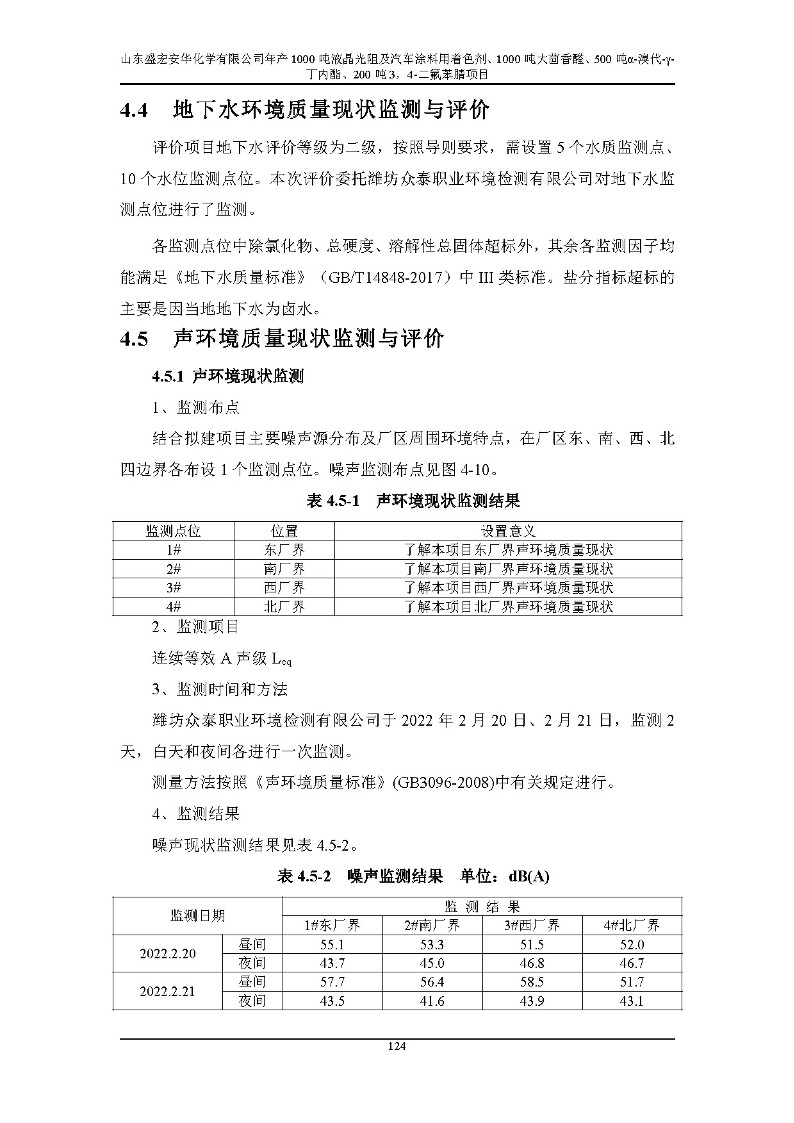 公示版-山东盛宏安华化学有限公司年产1000吨液晶光阻及汽车涂料用着色剂、1000吨大茴香醛、500吨α-溴代-γ-丁内酯、200吨3，4-二氟苯腈项目_129
