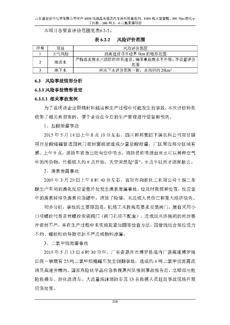 公示版-山东盛宏安华化学有限公司年产1000吨液晶光阻及汽车涂料用着色剂、1000吨大茴香醛、500吨α-溴代-γ-丁内酯、200吨3，4-二氟苯腈项目_223